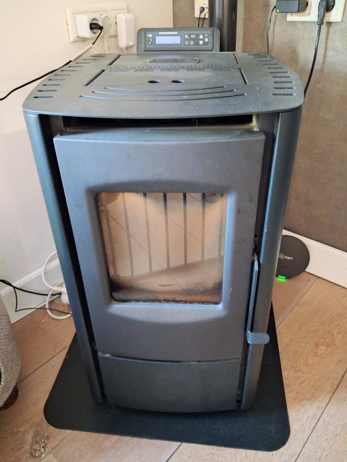 K-Stove Karat Mini Pelletkachel met toebehoren, Ophalen, Gebruikt, Overige brandstoffen, Pelletkachel
