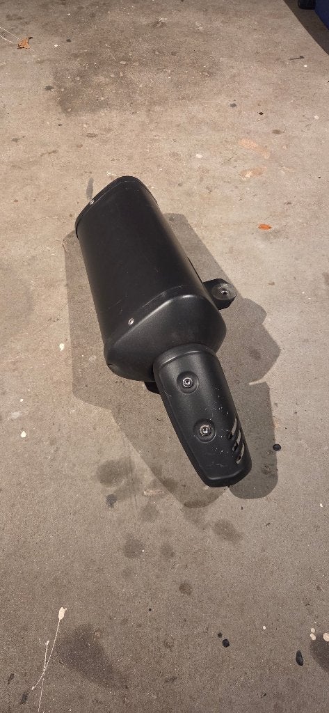 Yamaha FZ8 Fazer 2011 Originele Uitlaatdemper, Motoren, Ophalen of Verzenden, Gebruikt