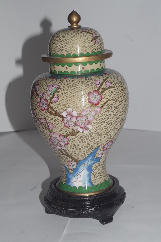 emaille vazen, Ophalen