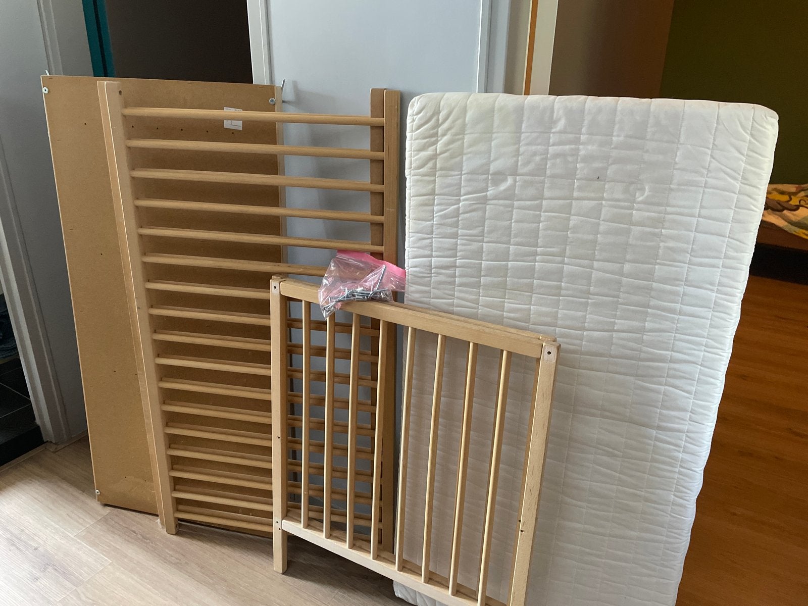 IKEA Gulliver ledikant met matras, Ophalen, Gebruikt, Ledikant