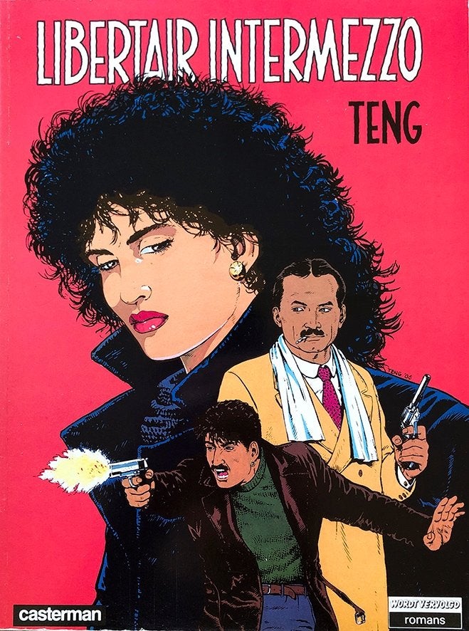 Libertair intermezzo - Paul Teng, SC, Boeken, Eén stripboek, Paul Teng Cuadra, Ophalen of Verzenden, Zo goed als nieuw