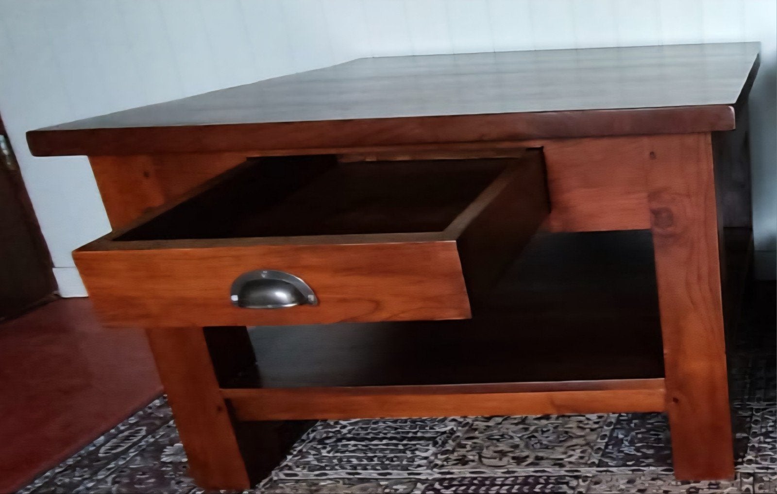 Mooie salon- bijzettafel, Ophalen, Vierkant