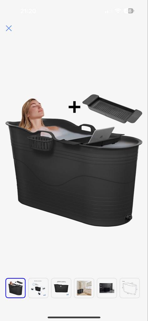 Bath Bucket XL - Draagbaar en Ruim Bad voor Volwassenen, Huis en Inrichting, Badkamer | Badkamermeubels, Ophalen, Overige typen