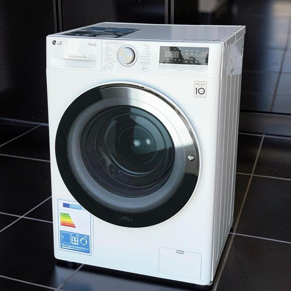 Wasmachine LG SpaSteam 9kg SmartThinqApp incl Garantie, Ophalen, 1200 tot 1600 toeren, L, 8 tot 10 kg
