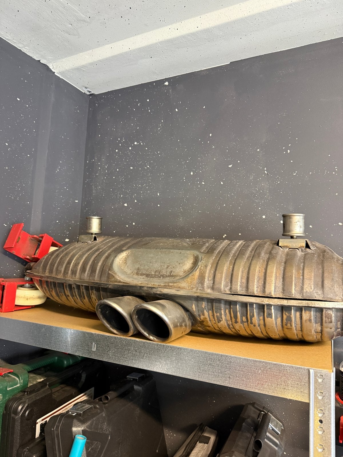 Porsche Boxster S (986) Einddemper - Goede Staat, Ophalen, Gebruikt, Porsche