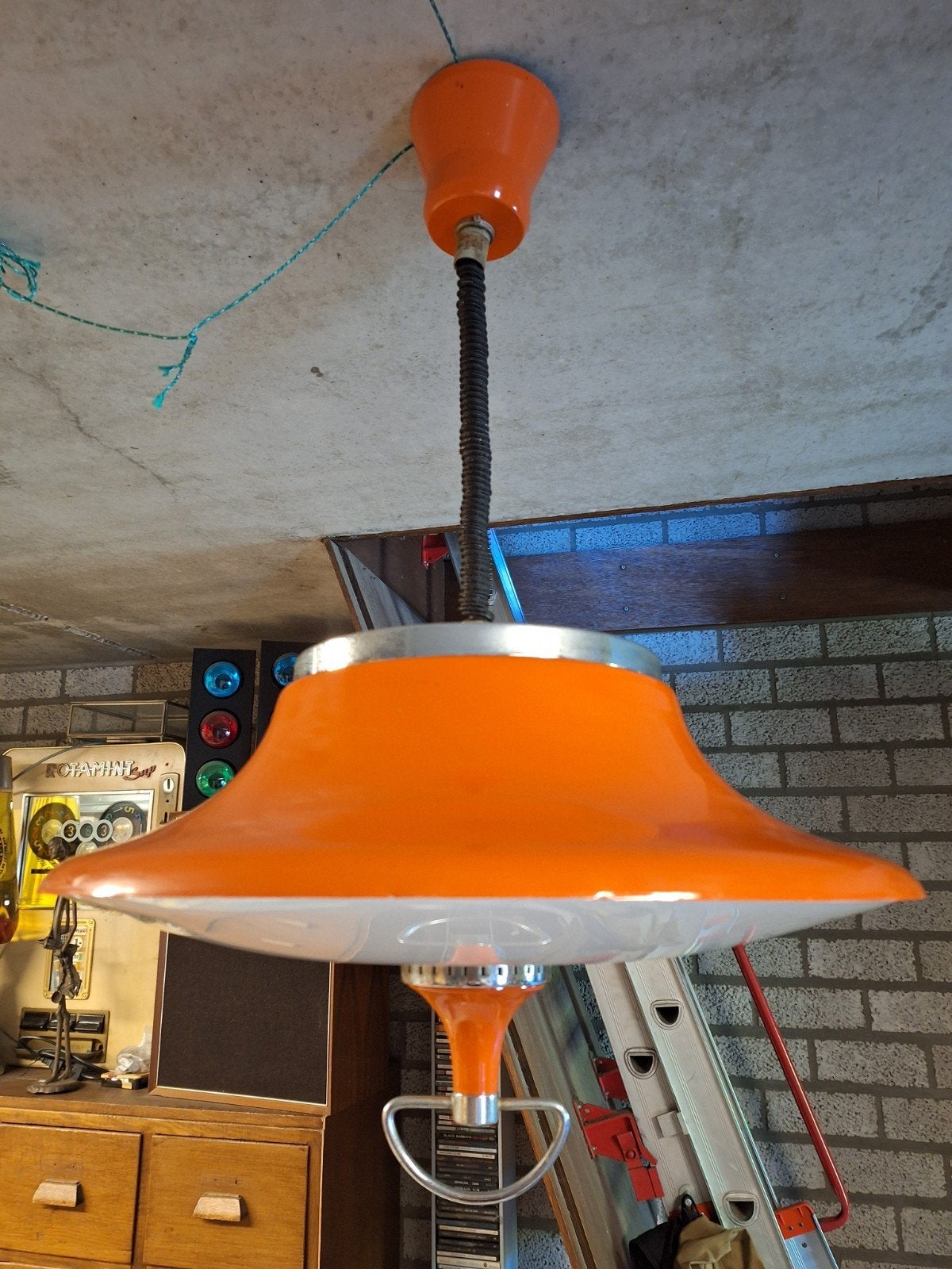 Brevettato vintage hanglamp, Ophalen of Verzenden, Huis en Inrichting