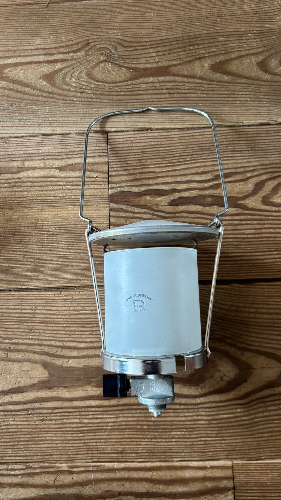 Vintage Campingaz Lumogaz R lantaarn met originele doos, Ophalen, Gebruikt