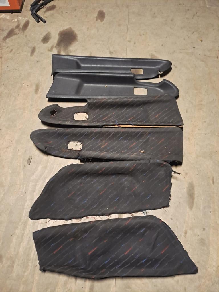 Bmw e36 coupe deur inlegdelen, Auto-onderdelen, Interieur en Bekleding, Ophalen, BMW