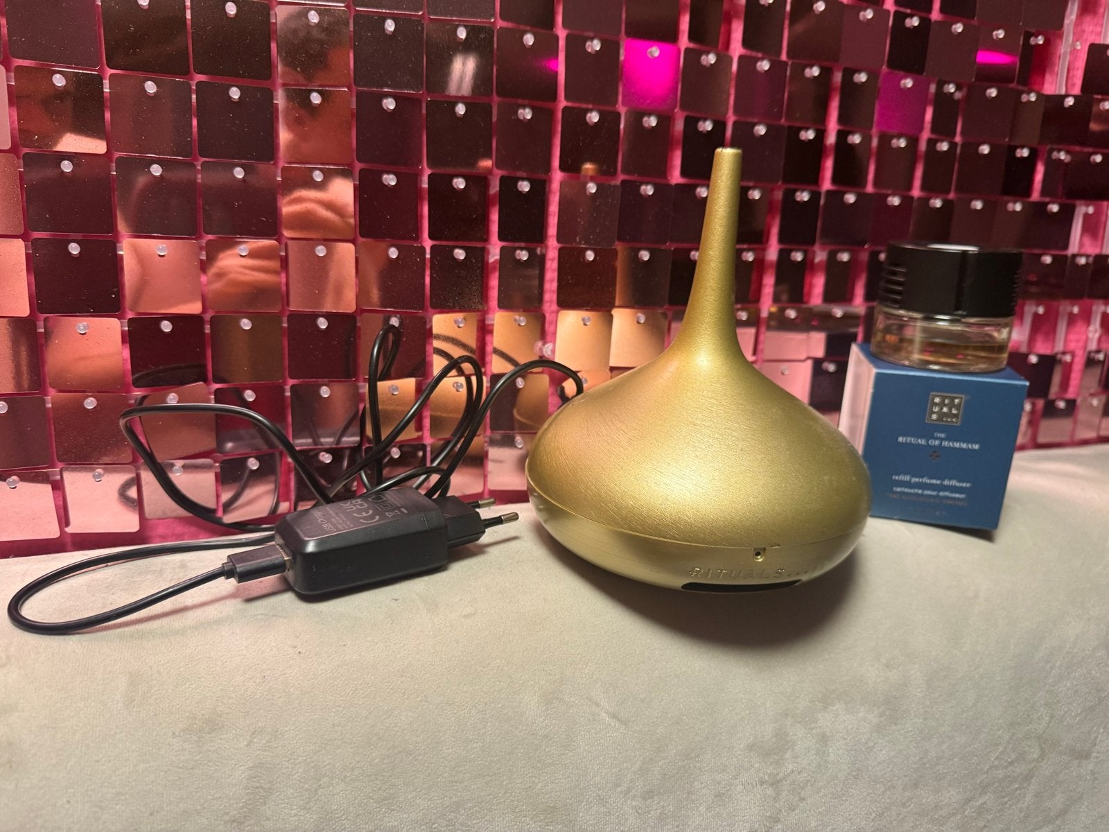 Rituals The Ritual of Hammam diffuser goud, Huis en Inrichting, Kunststof, Ophalen of Verzenden, Zo goed als nieuw, Goud