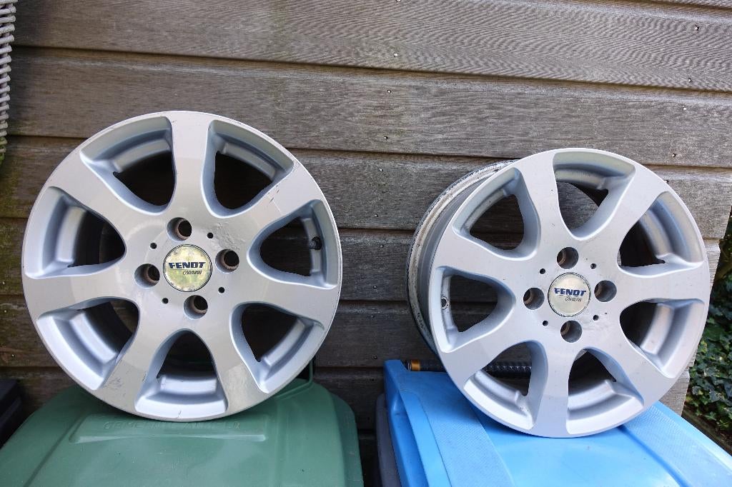 Te koop:  2 st. Fendt Velgen.2, Auto-onderdelen, Banden en Velgen, 14 inch, Gebruikt, Banden en Velgen, Winterbanden
