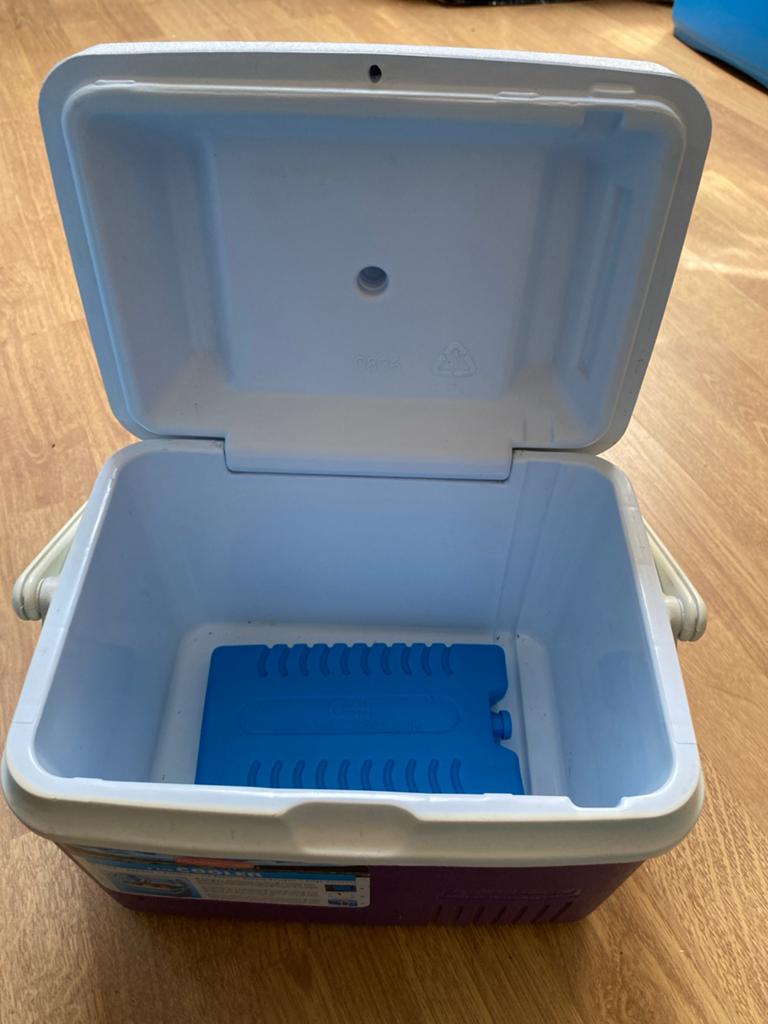 Rubbermaid Koelbox 5L met koelelement, Ophalen of Verzenden, Gebruikt, Koelbox, Koelelement