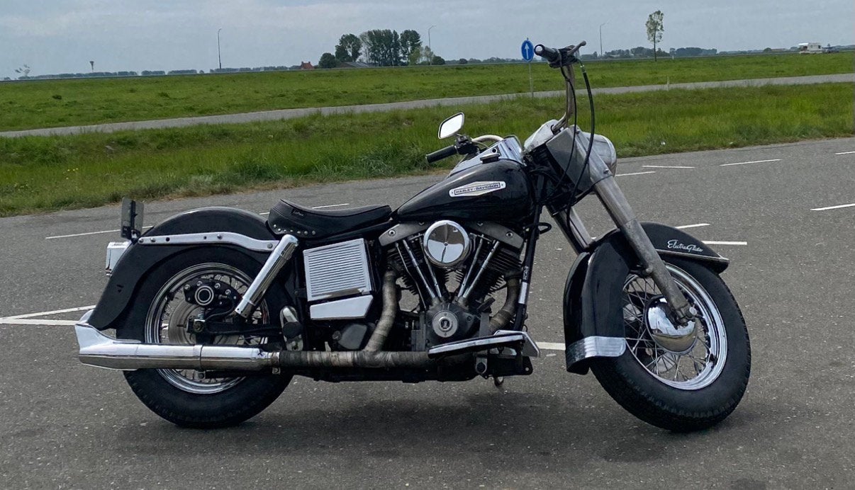 Gezocht: shovelhead / panhead, Ophalen