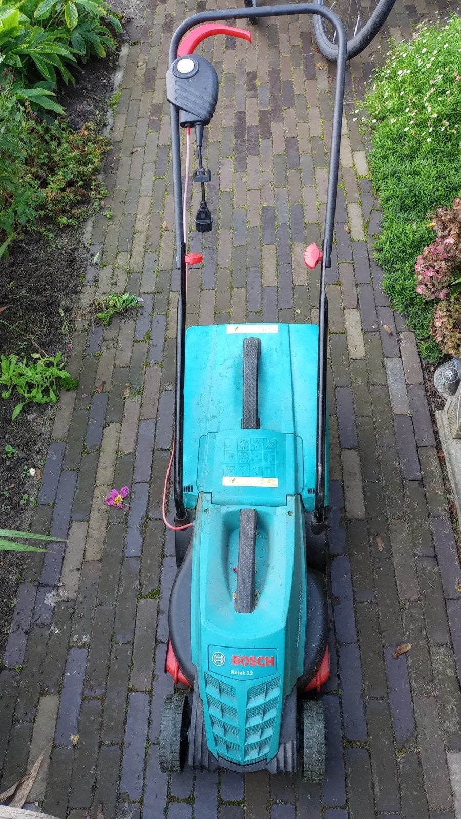 Bosch grasmaaier Rotak 32, Ophalen, Gebruikt