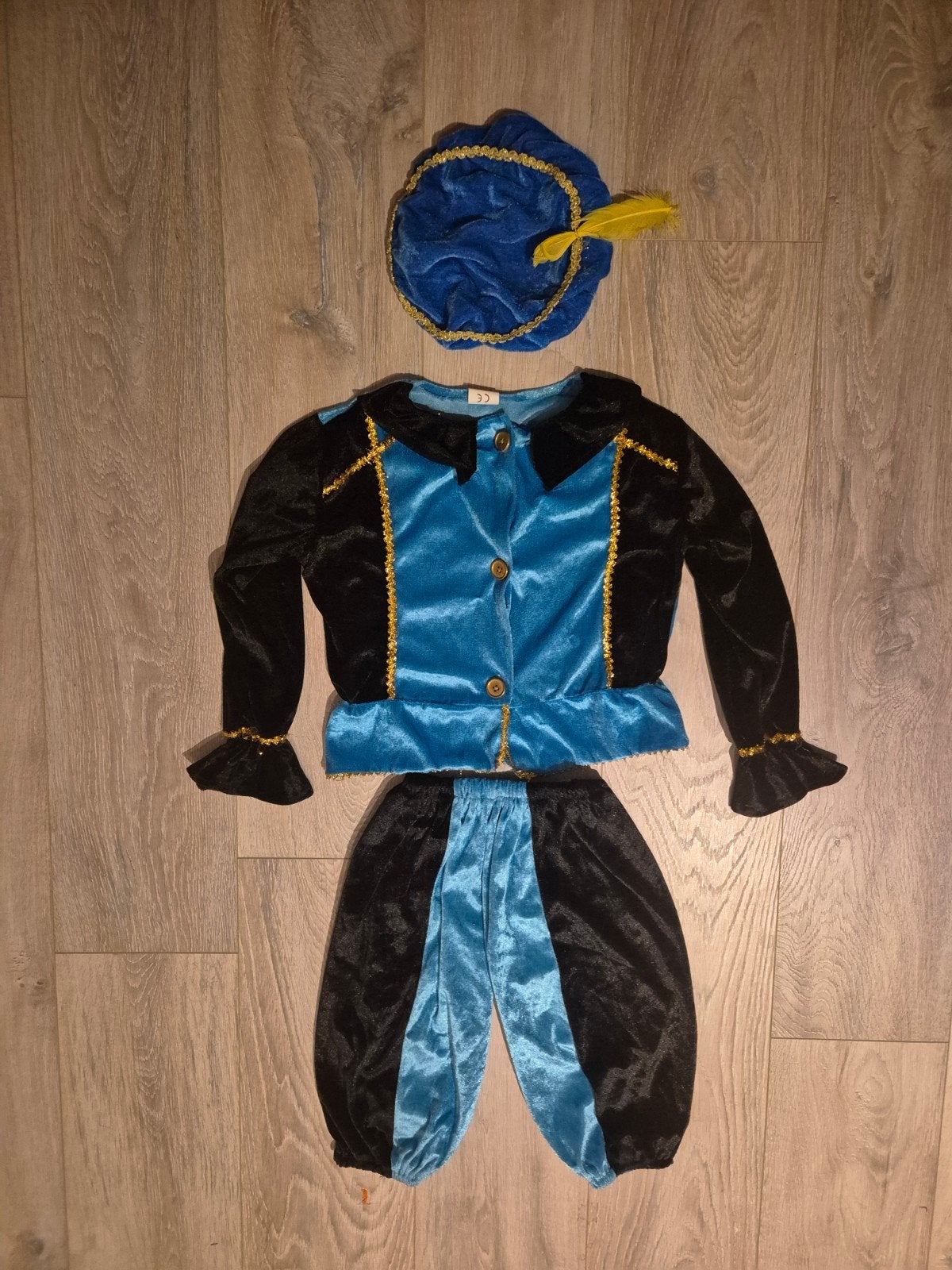 Pietenpak blauw (110-116), Ophalen, Gebruikt