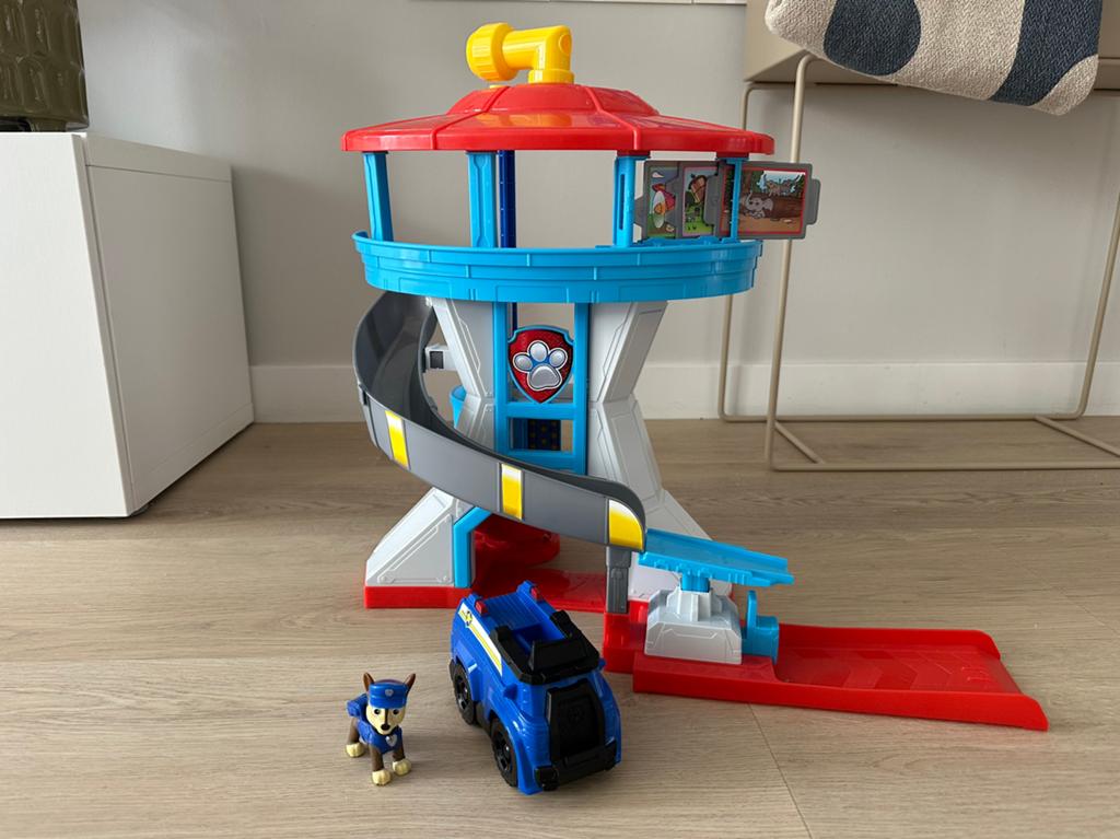 Paw Patrol commandotoren, Ophalen of Verzenden, Zo goed als nieuw