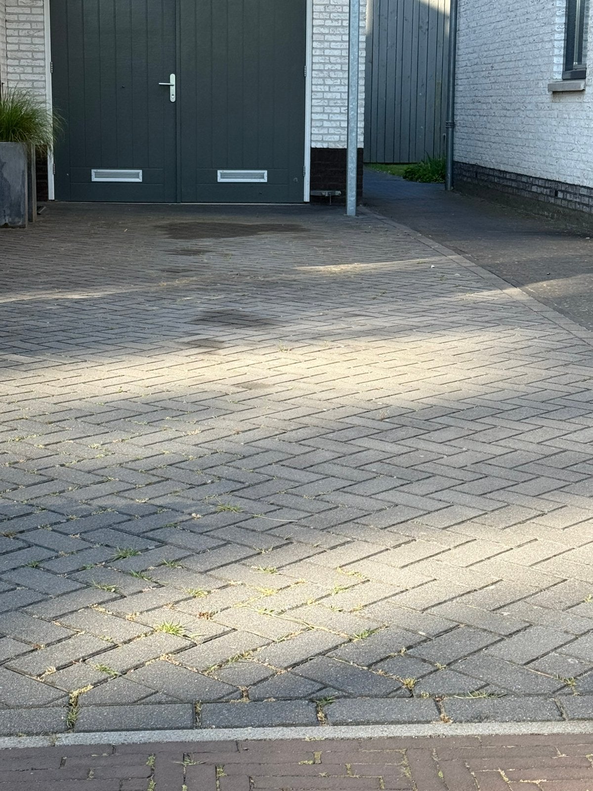 GRATIS Betonklinkers 35m2, Tuin en Terras, Tegels en Klinkers, Ophalen