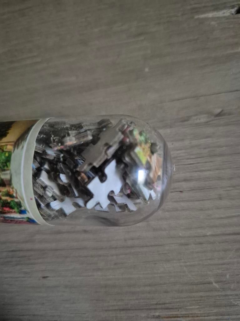 Micro - mini puzzel in koker met pincet, Ophalen of Verzenden, Minder dan 500 stukjes, Nieuw, Legpuzzel