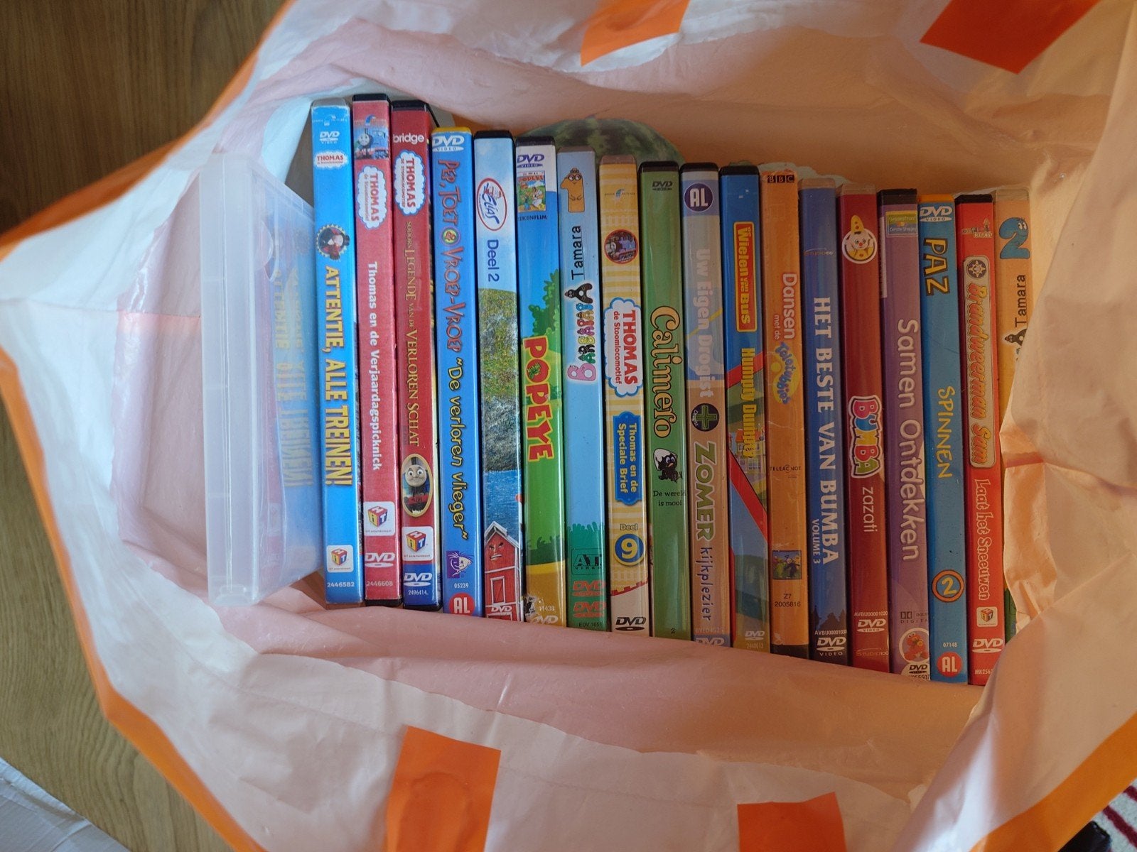 Ongeveer 30 kinder dvd's, Ophalen of Verzenden, Zo goed als nieuw, Kind en Jeugd