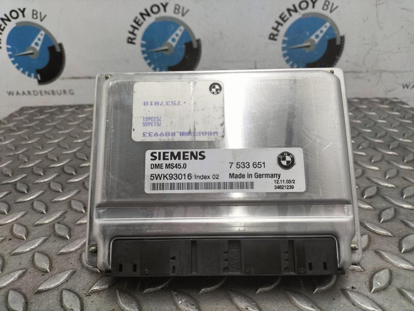 BMW Z4 E85 3.0I  COMPUTER ECU 7533651 7537818 7513655 2004, Ophalen of Verzenden, Gebruikt, Stiba lid