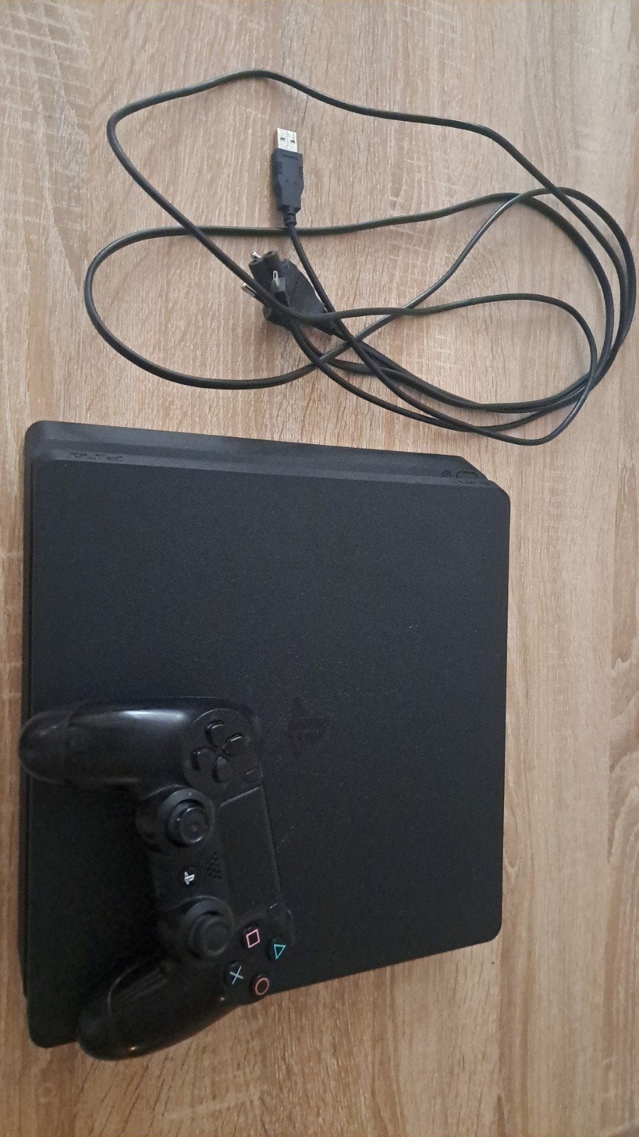 PlayStation 4 Slim met controller en God of War, Ophalen, 1 TB, Met 1 controller, Slim