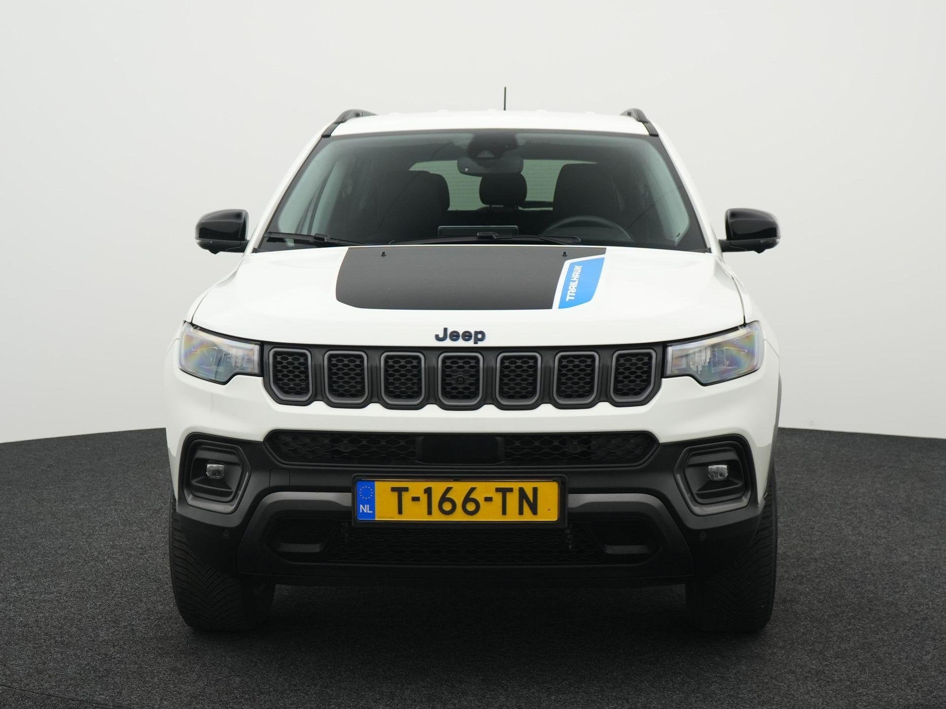 Jeep Compass 4xe 240 Plug-in Hybrid Electric Trailhawk | LED, Automaat, 12 maanden, 4 cilinders, Wit