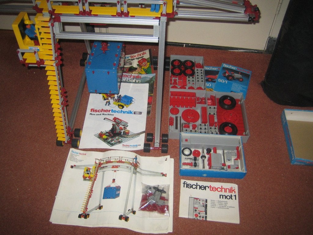 fischertechnik,technik,fishertechniek, Ophalen of Verzenden, Zo goed als nieuw, Groter dan 1:32