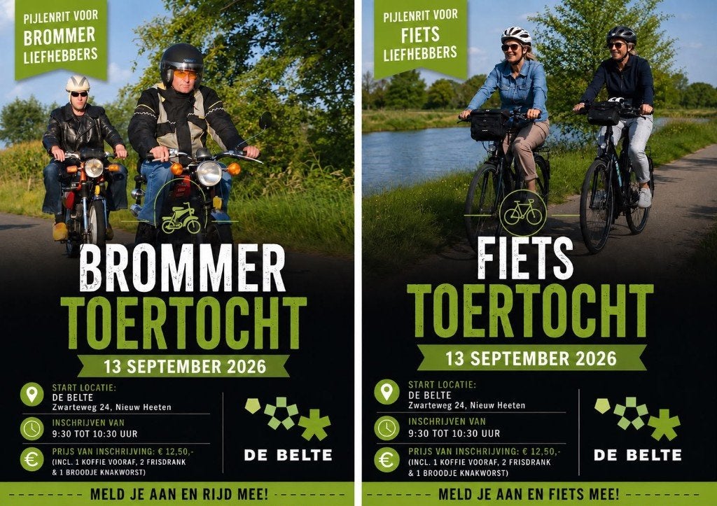 Fiets en brommertoertocht Nieuw Heeten, Ophalen, Nieuw, Overige merken