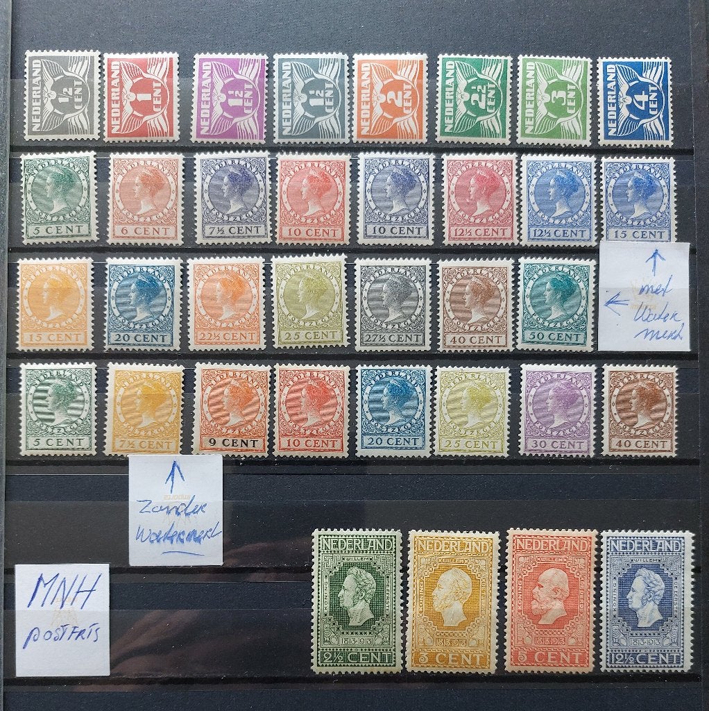 (715) NEDERLAND - diverse postfris, Verzenden, T/m 1940, Postfris