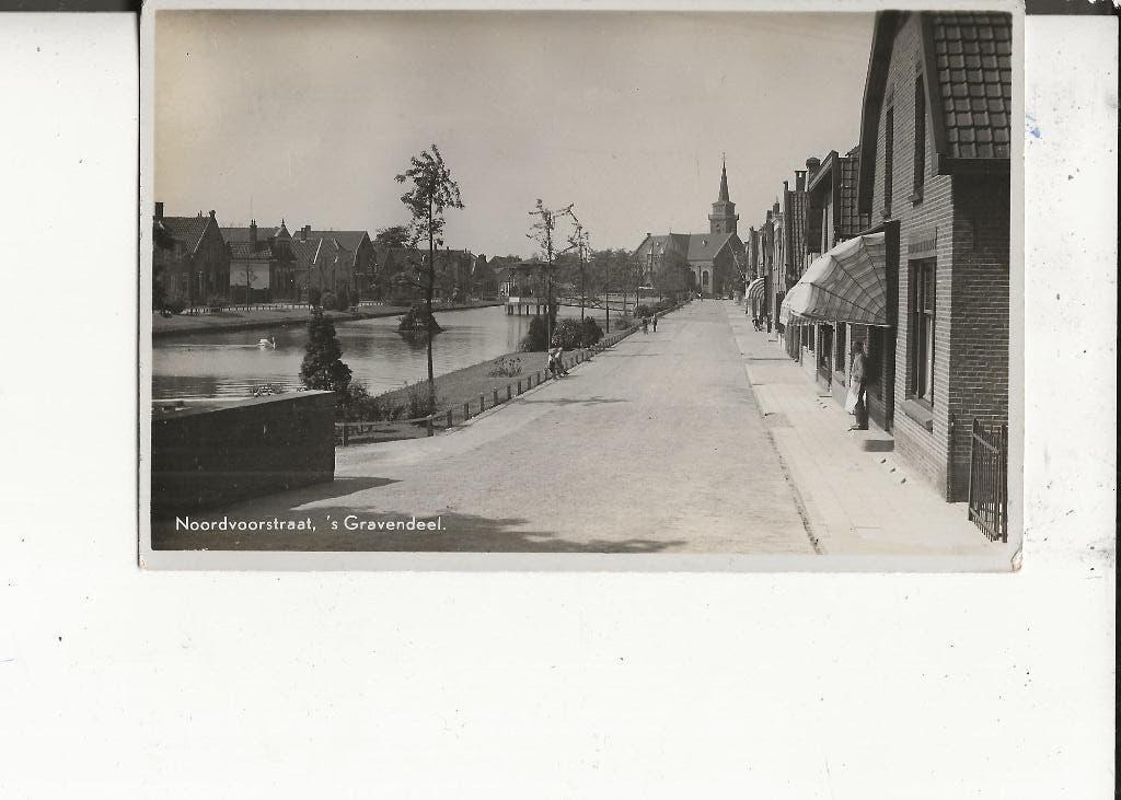 s Gravendeel Noordvoorstraat 11-9-1940, Ophalen of Verzenden, 1920 tot 1940, Gelopen, Zuid-Holland
