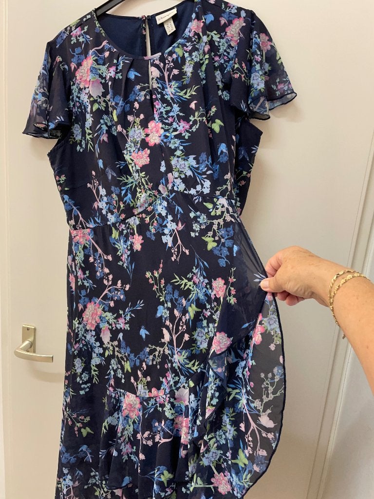 Dames jurk, Kleding | Dames, Ophalen, Bonprix, Blauw, Maat 46/48 (XL) of groter