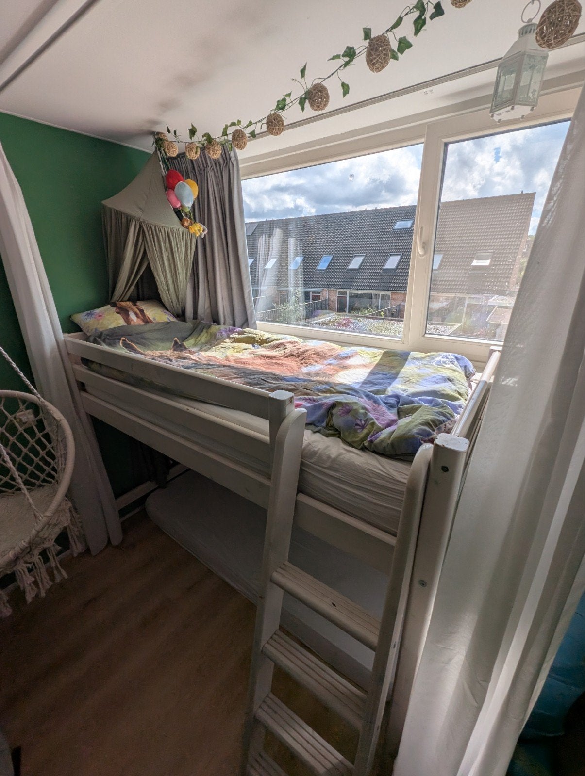 Flexa Halfhoogslaper, Gebruikt, 90 cm, Eenpersoons, Ophalen of Verzenden