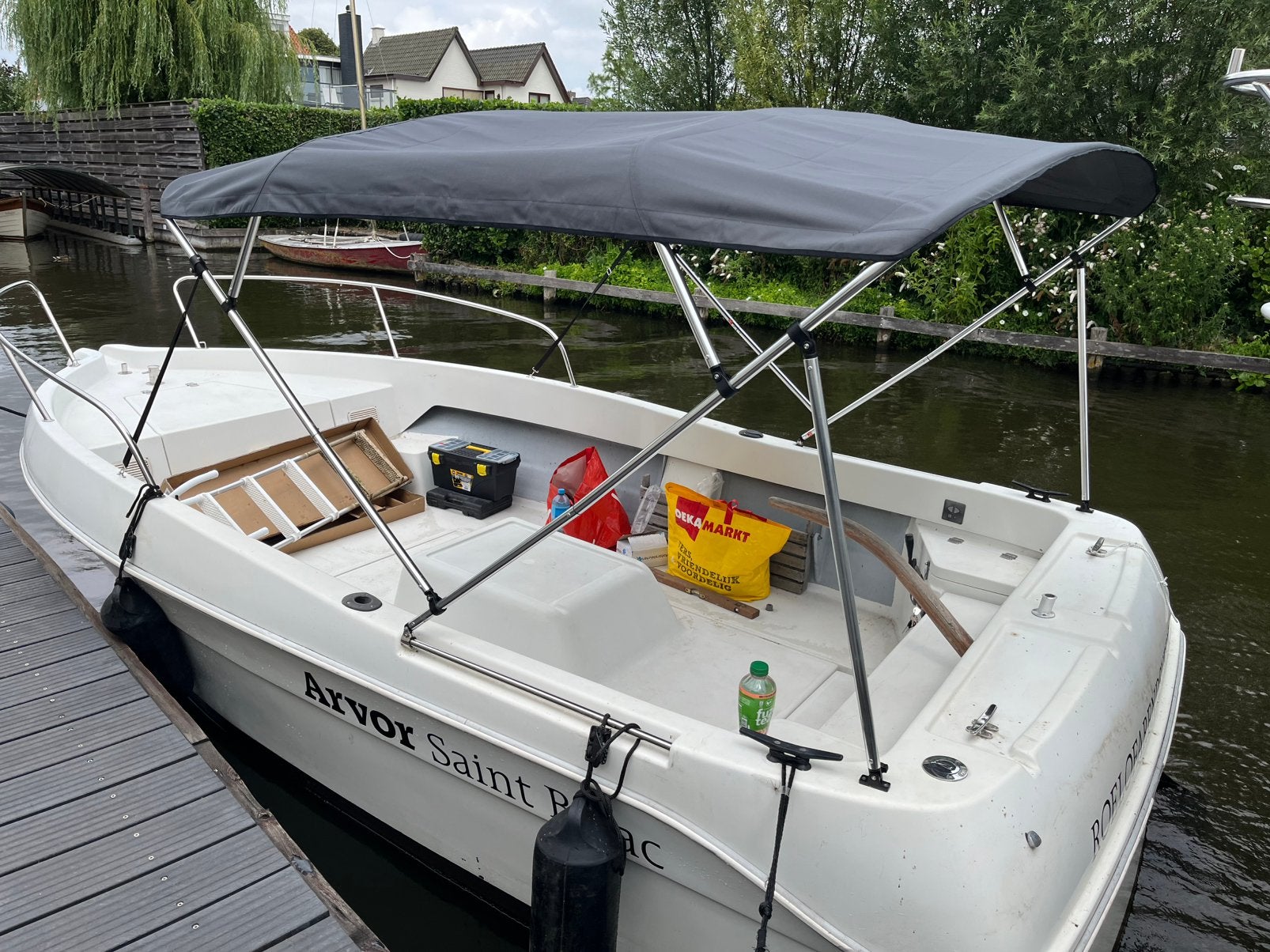 Bimini top | Zonnedoek voor alle boten actie 10%, Ophalen, Nieuw, Motorboot
