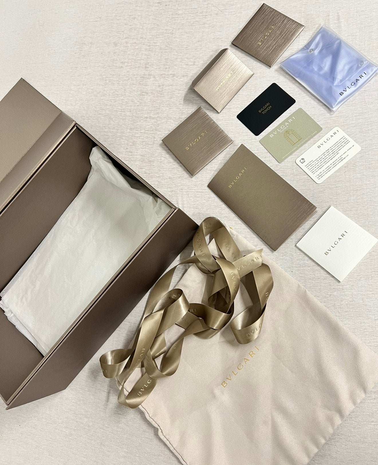 Bvlgari Serpenti jewels doos + certificaat + bon Tas box, Ophalen of Verzenden, Zo goed als nieuw, H, H