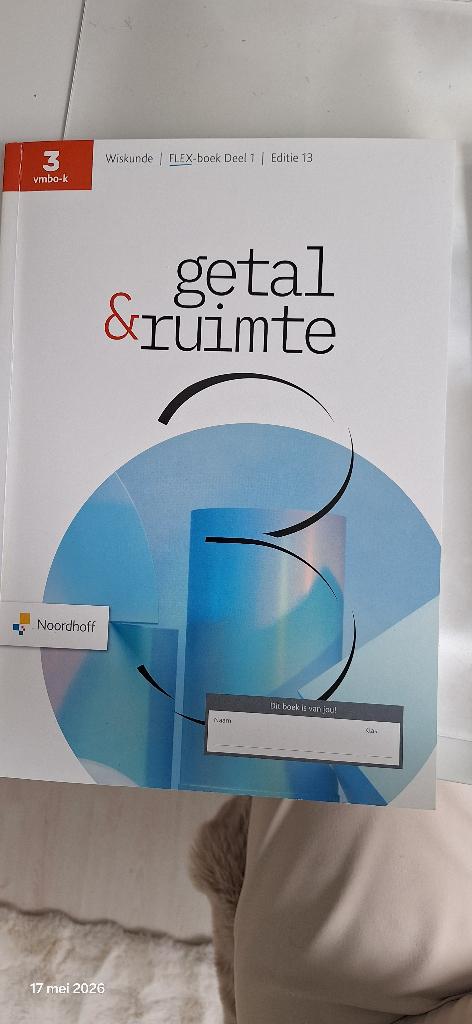 Getal en ruimte, VMBO, Nieuw, Noordhoff Uitgevers, Wiskunde A