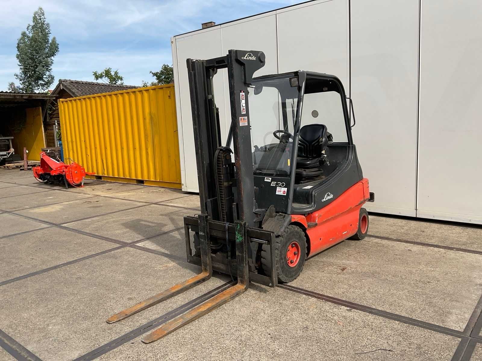 2008 Linde E30 Vorkheftruck, Elektrisch, Heftruck, Linde