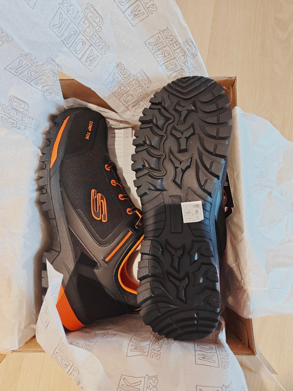 Skechers Work Comp Toe Heren Werkschoenen Maat 47.5, Kleding | Heren, Zwart, Nieuw, Ophalen of Verzenden, Skechers
