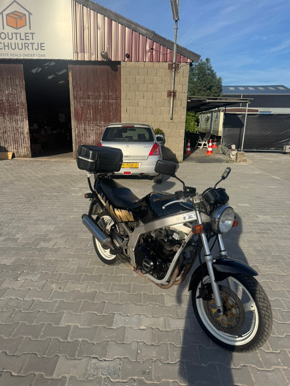 2 MOTORFIETSEN SAMEN SUZUKI GS500E + KAWASAKI VULCAN 750, Motoren, Particulier, Chopper