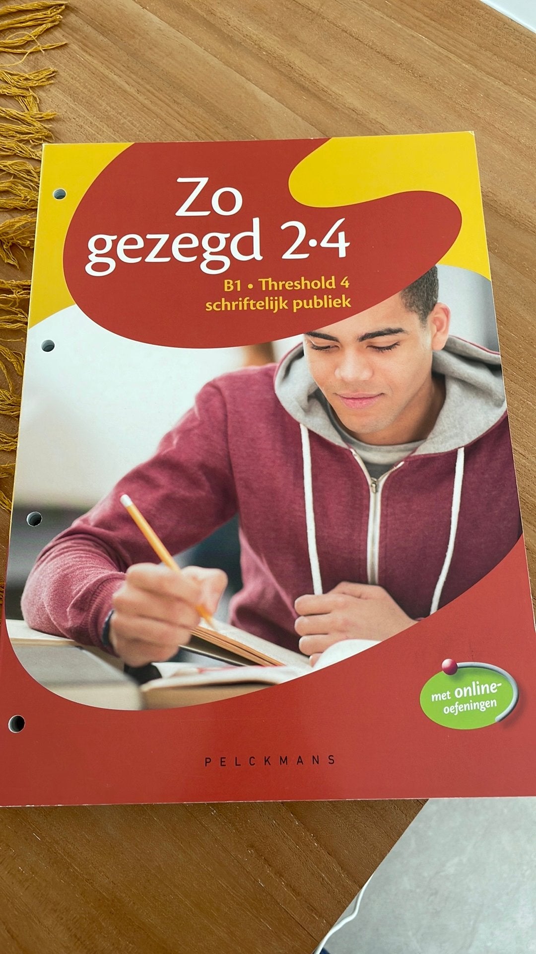 Zo Gezegd 2.4 B1 – Schriftelijk Publiek, Ophalen of Verzenden, Zo goed als nieuw, Overige niveaus, Nederlands