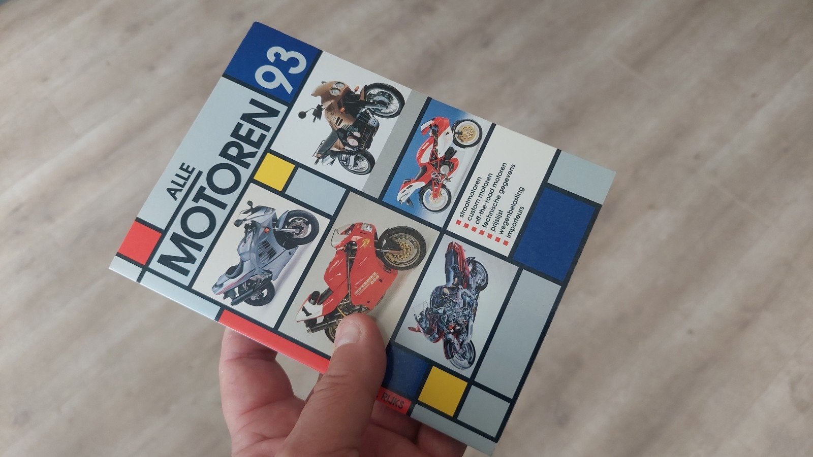 Alle Motoren 1993 - Motorboek met specificaties, Motoren, Handleidingen en Instructieboekjes, Ophalen of Verzenden