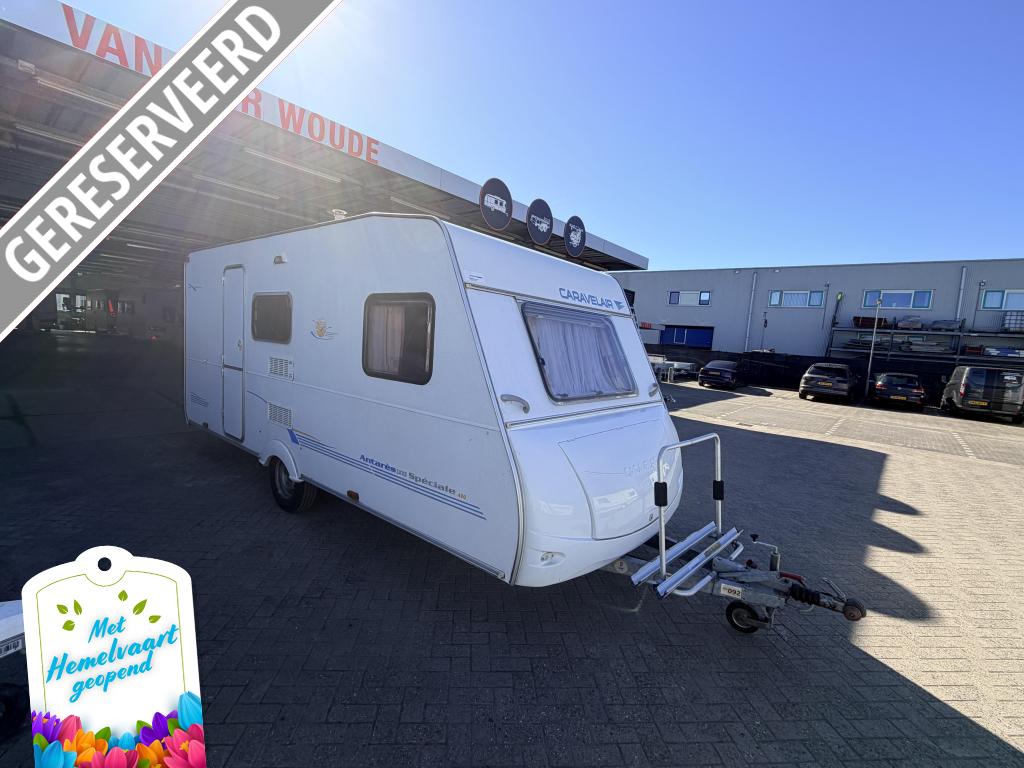 Caravelair Antares 490 TK 6 Pers. Lichtgewicht, Standaardzit, Dwarsbed, Bedrijf, 750 - 1000 kg