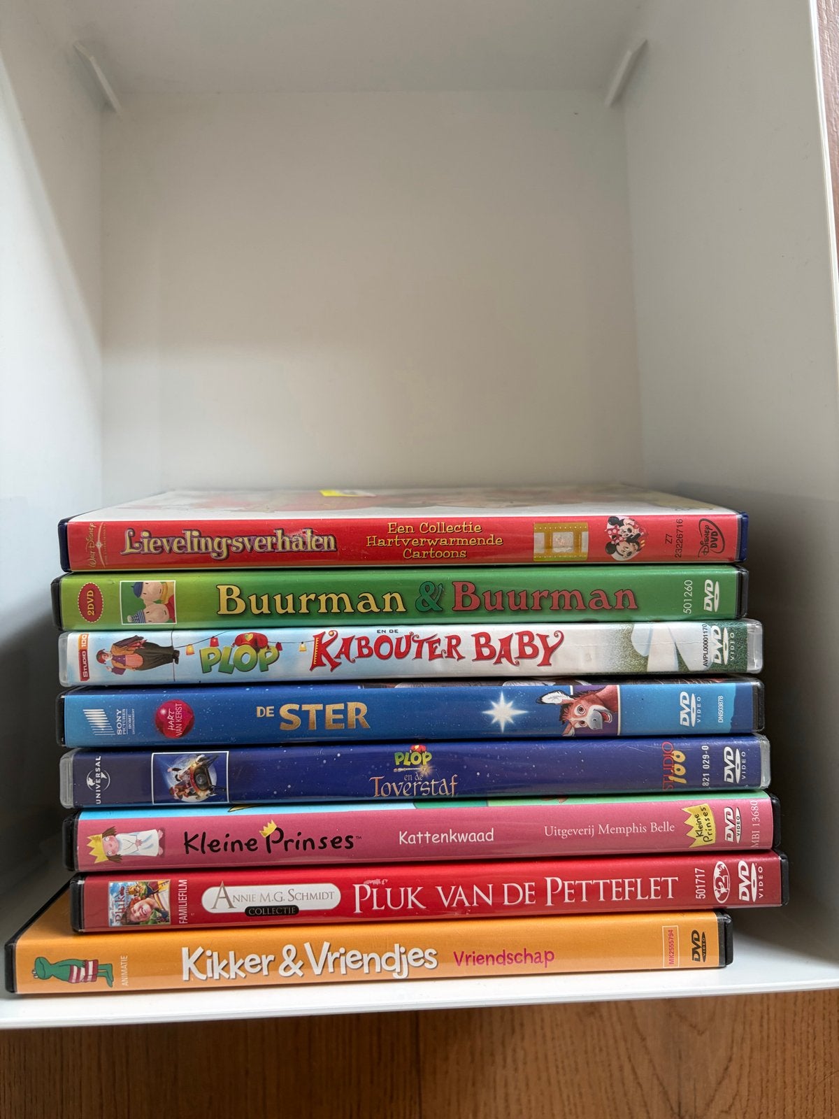 collectie kinder-dvd's, Cd's en Dvd's, Dvd's | Kinderen en Jeugd, Gebruikt, Animatie, Verzamelbox, Alle leeftijden