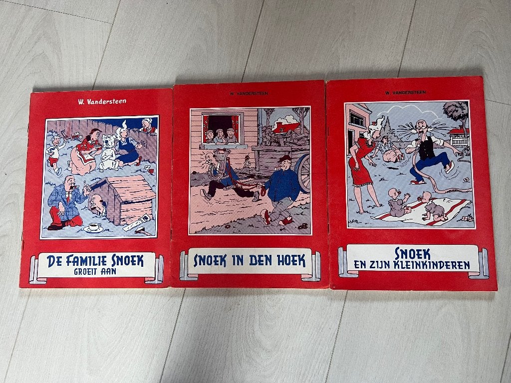 De familie Snoek illegale uitgaven 1982 !, Boeken, Stripboeken, Gelezen, Eén stripboek, Ophalen of Verzenden