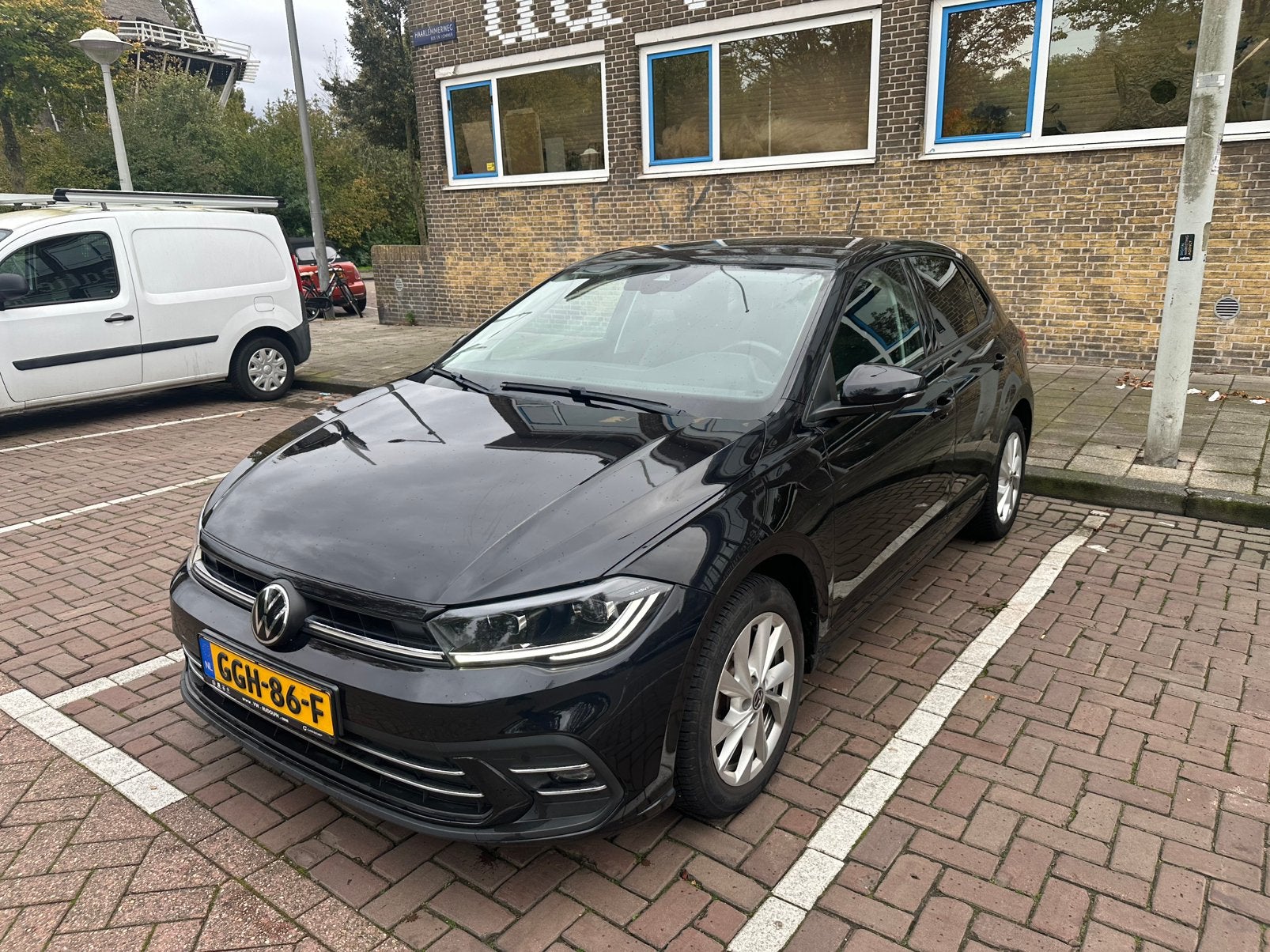 Volkswagen Polo 1.0 TSI, IQ Light, 95pk 2022 Zwart, Auto's, Voorwielaandrijving, Stof, 1072 kg, Zwart