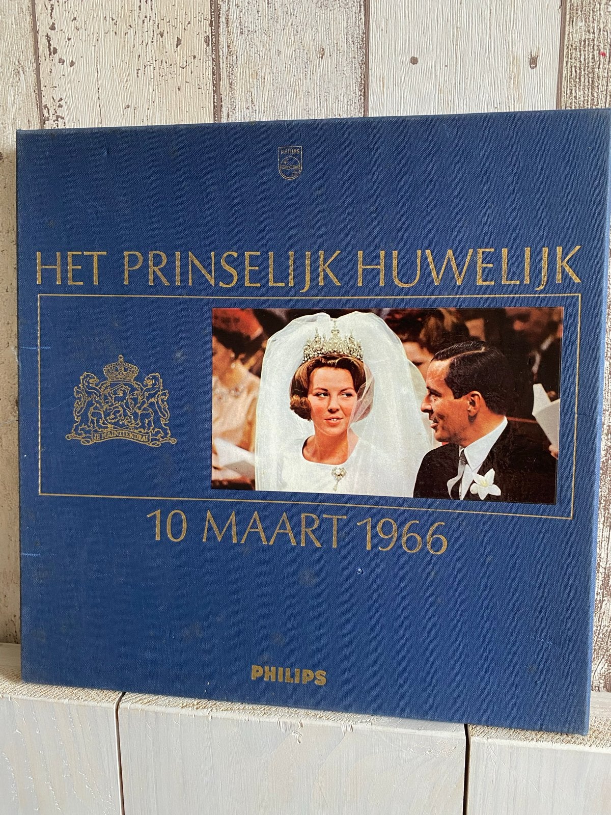 Het Prinselijk Huwelijk 10 Maart 1966 Dubbel LP Boxset, Boxset, Overige genres, Ophalen of Verzenden, Zo goed als nieuw