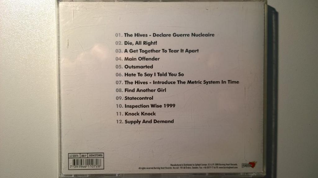 The Hives - Veni Vidi Vicious, Ophalen of Verzenden, Zo goed als nieuw, Poprock