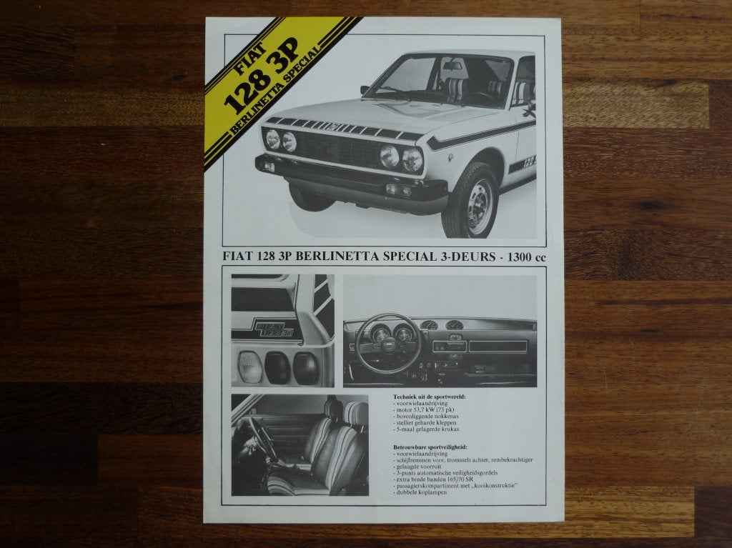 Fiat 128 3P Berlinetta Special (1978), Ophalen of Verzenden, Nieuw, Overige merken