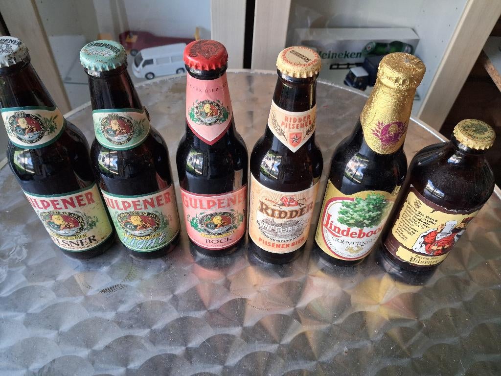 Verzameling Nederlandse bierflesjes. Vol, Ophalen of Verzenden, Zo goed als nieuw, Flesje(s), Overige merken