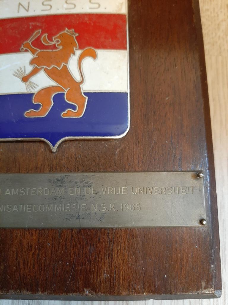 Wapenschild NSSS universiteit van Amsterdam, Ophalen of Verzenden