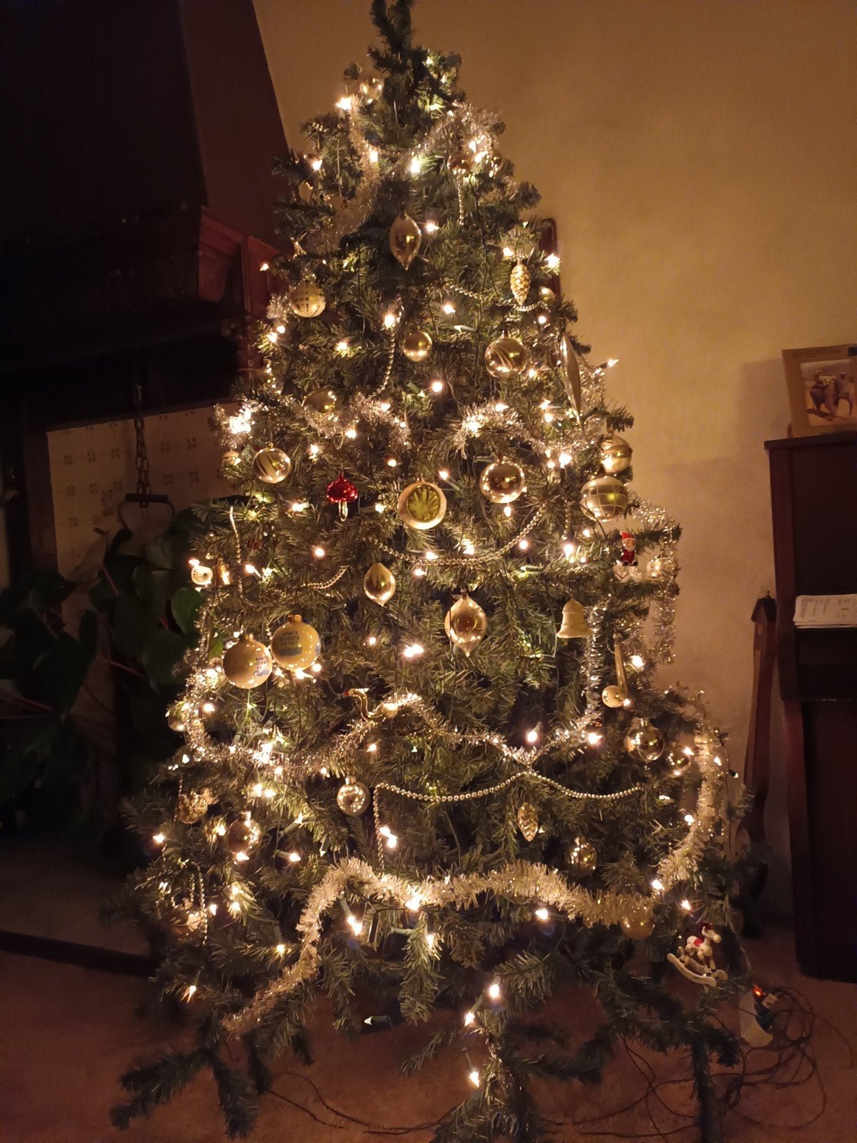 Mooie kerstboom, Ophalen