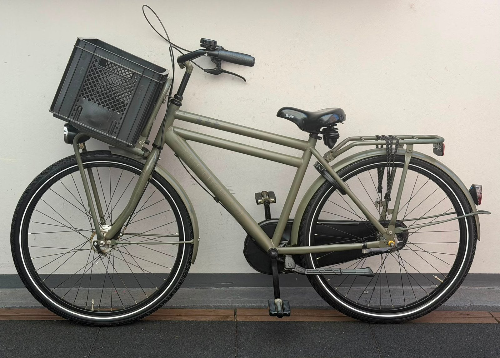 Cortina U4 26 inch — complete jongensfiets, 3 versnellingen, Gebruikt, Versnellingen, 49 tot 53 cm, Trommelrem